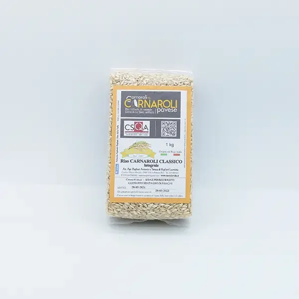 Wholemeal Carnaroli rice