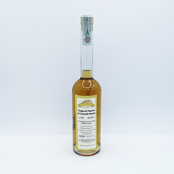 Rice grappa carnaroli pavese