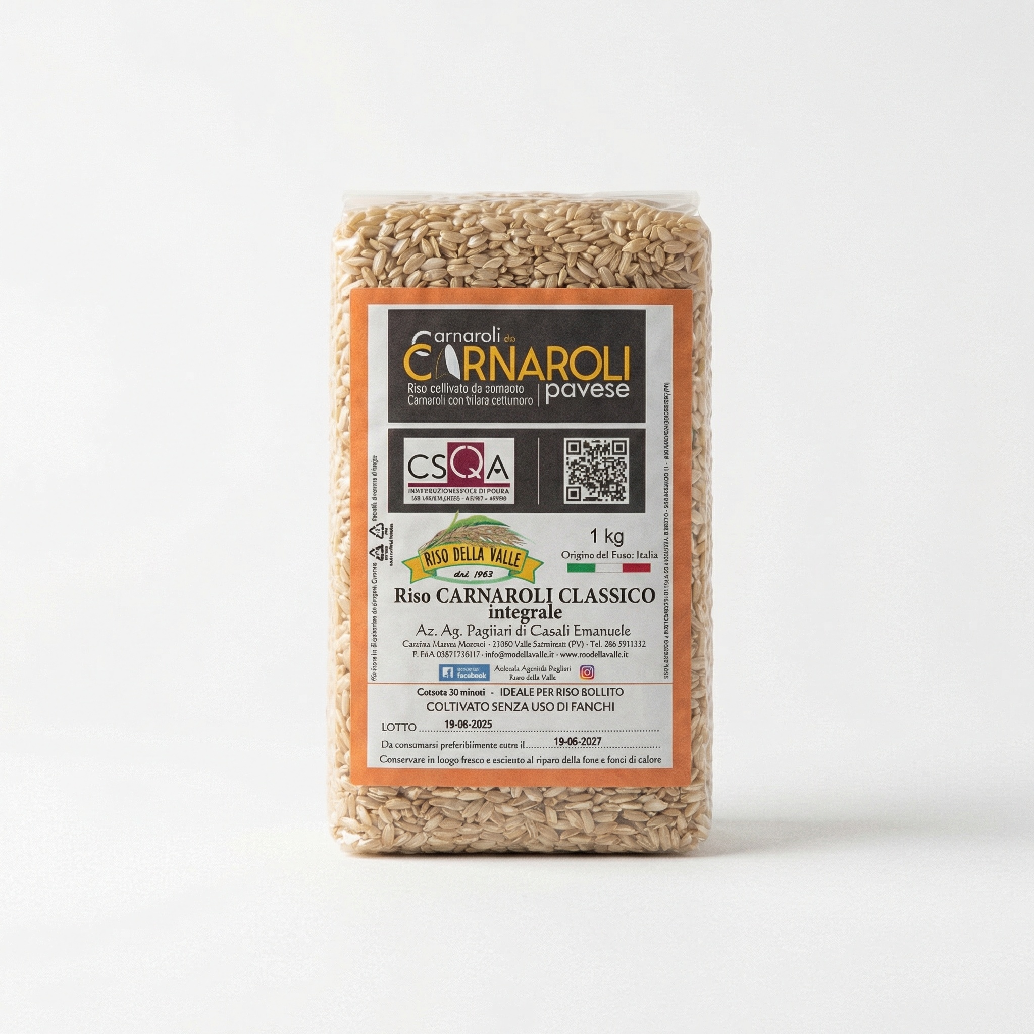 Carnaroli Classico Integrale 1 Kg STV